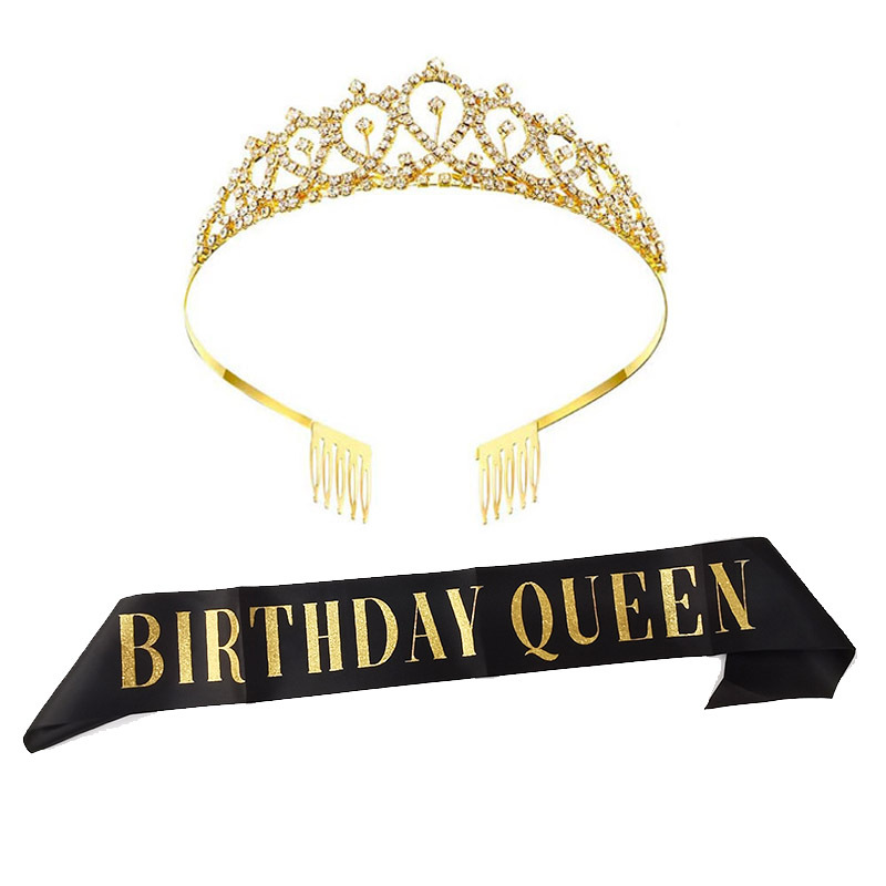 Traje dorado Birthday Queen 2
