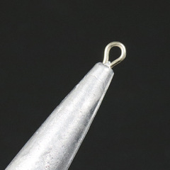 Cross-border manufacturer shark fin lead sinker offshore fishing boat hook sinker aircraft lead sinker submarine sinker wholesale