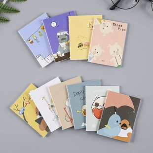 Portable Handheld Notebook 6×8 cm for Elementary Students, Cute Random Cover