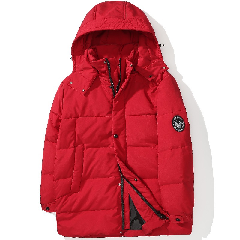 Invierno nuevo comercio exterior hombres más tamaño extra grande chaqueta de una pieza grupo de entrega