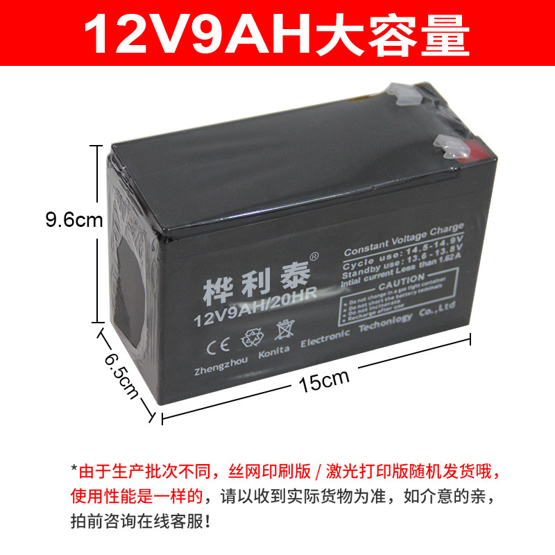 桦利泰 12V9AH/20HR