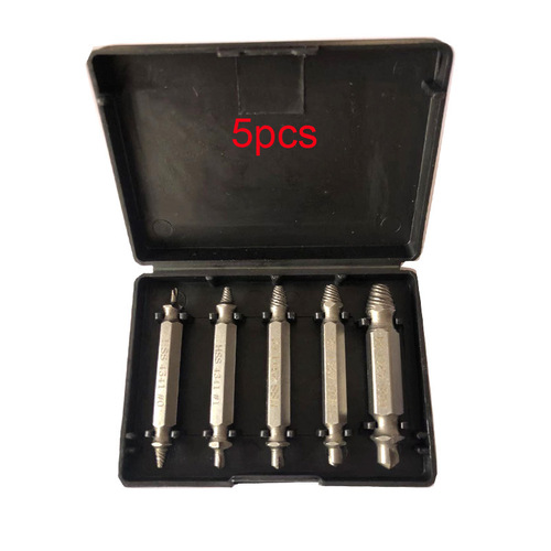 4341 set of double-headed sliding tooth extractor, broken-head screw extractor, double-headed screw sliding tooth removal tool