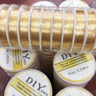 ��ɫ14k�����~���l�����;�0.30.4mmdiy��朴�������~�z���Ʒ