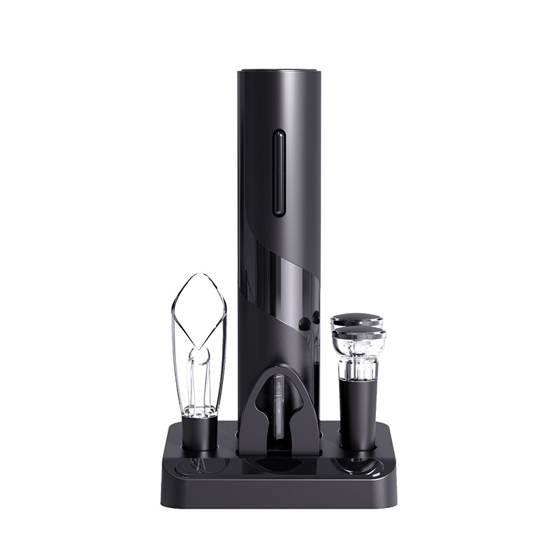 Celebridad de Internet recomendar el mismo estilo Mijia Circle alegría yuole abridor de botellas de vino eléctrico 4-En-1 Juego de vino traje