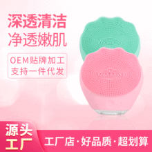 充电硅胶电动洗脸仪导入仪防水声波毛孔清洁器洁颜超声波洁肤