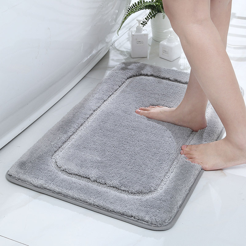 Cross-border Amazon hot sale bathroom bathroom door absorbent non-slip floor mat home bedroom door mat carpet