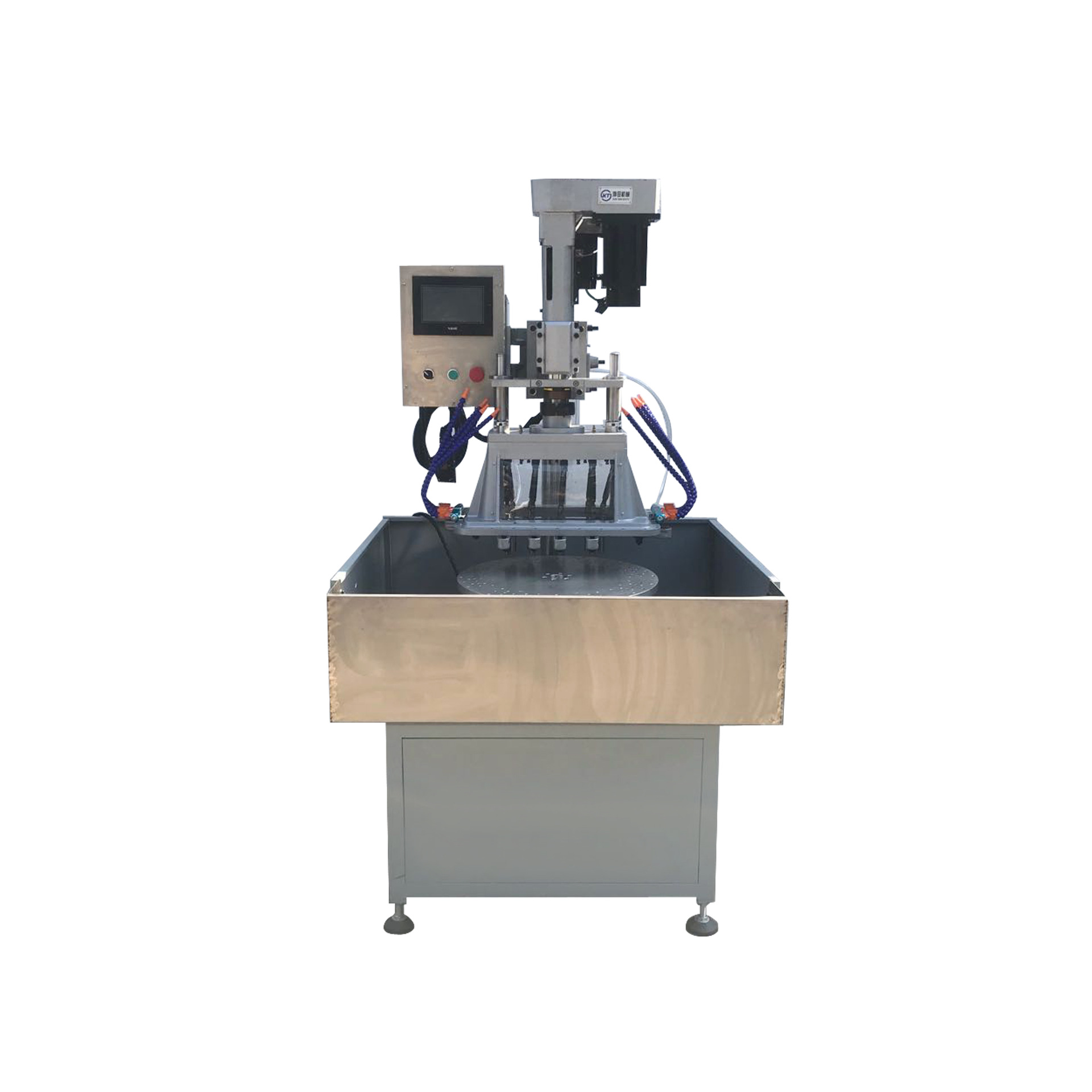 Kuntian mechanical servo drilling tapping machine CNC single servo drilling machine CNC vertical porous drilling machine