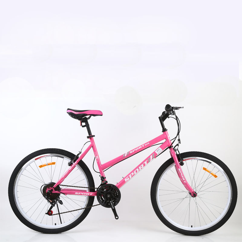 Factory wholesale 26-inch 21-speed mountain commuter variable speed bicycle Old v brake student adult bicycle handle shift