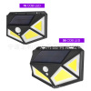 LED physiological sconce solar-powered, induction street modern lights for gazebo, human sensor