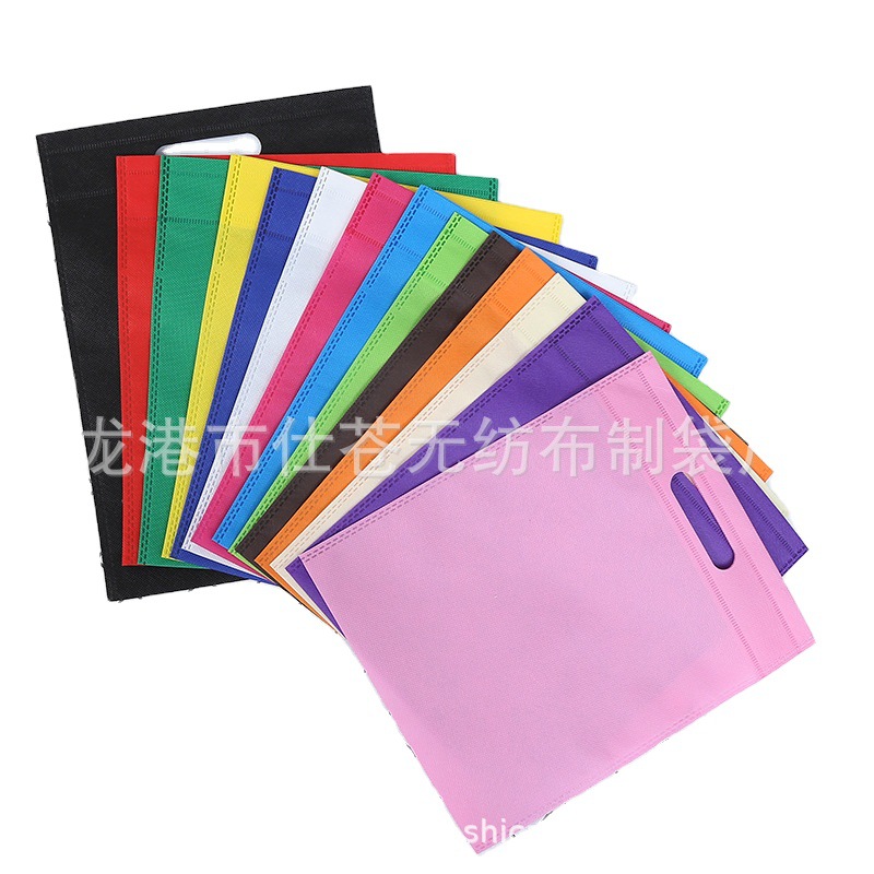 En stock ropa no tejida regalo bolsa de Protección Ambiental bolsa publicidad educación bolsa de compras promoción bolsa portátil logotipo impreso