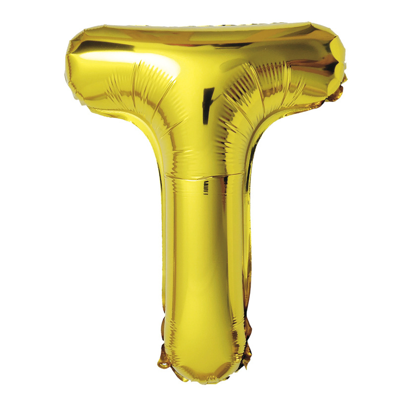 En stock carta globo de aluminio 18 pulgadas cuerpo de grasa fiesta de cumpleaños globo de aluminio lugar diseño de papel de aluminio globo caliente venta