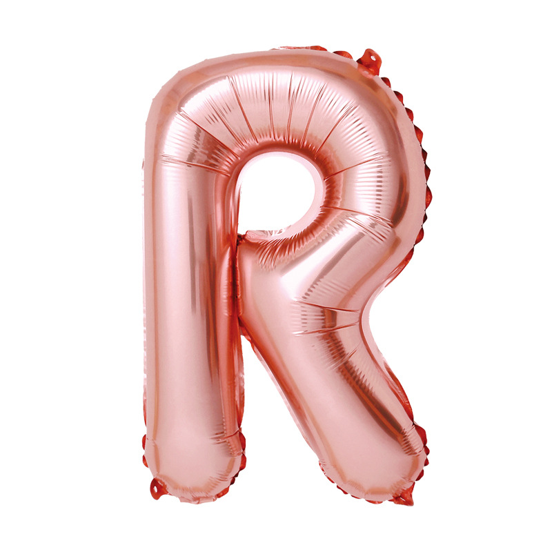 En stock carta globo de aluminio 18 pulgadas cuerpo de grasa fiesta de cumpleaños globo de aluminio lugar diseño de papel de aluminio globo caliente venta