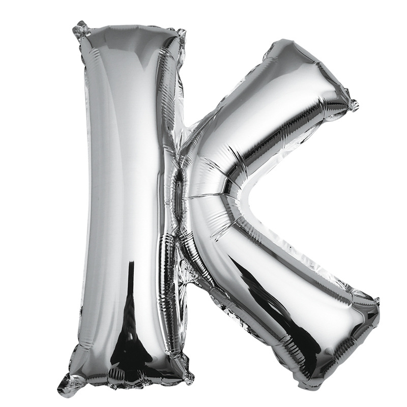 En stock carta globo de aluminio 18 pulgadas cuerpo de grasa fiesta de cumpleaños globo de aluminio lugar diseño de papel de aluminio globo caliente venta