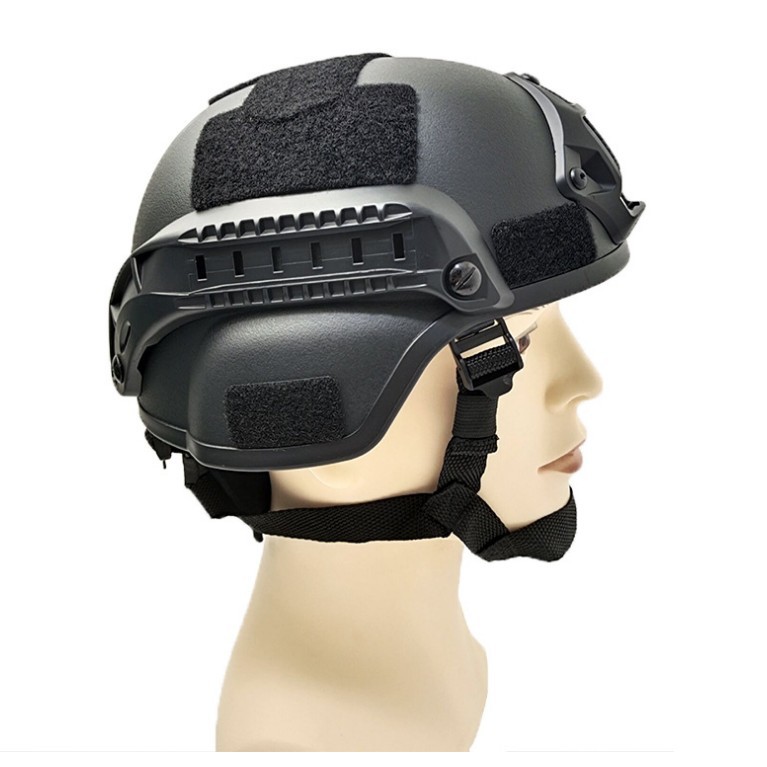 Casco táctico MICH2000 aficionados militares comer pollo montar carril guía comportamiento simple acción versión campo CS juego casco