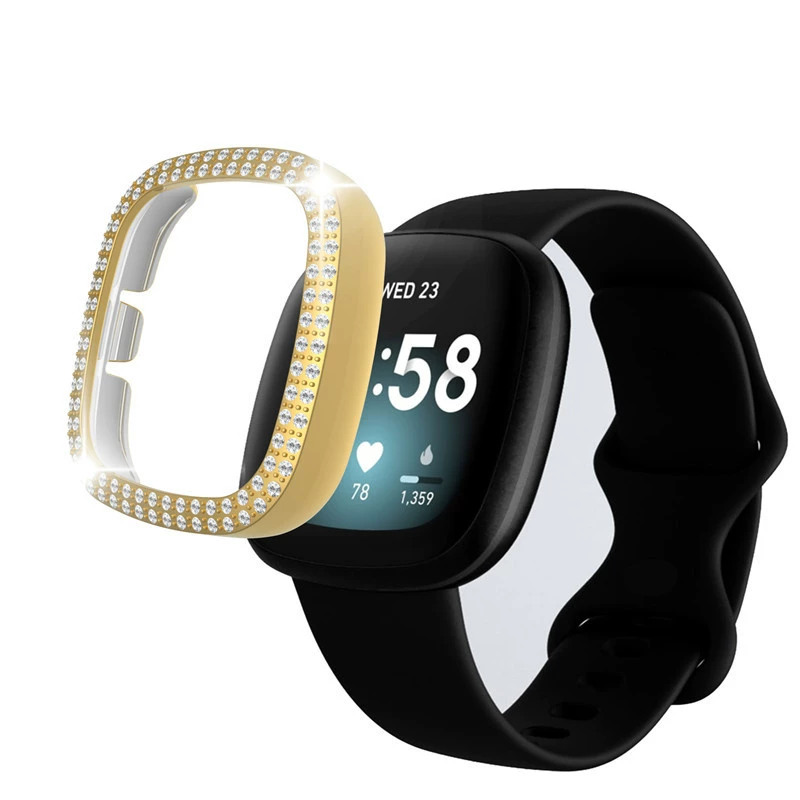 Защитный чехол Fitbit Versa 3 / Sense, многослойная двойная пластина из поликарбоната