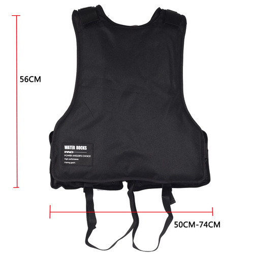 Dual-purpose Fishing Life Vest & Vest: Collarless, Portable, Multi-Pocketed, and Highly Functional—Perfect for Adult Sea Fishing and Rock-Fishing Professionals