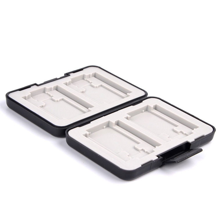 Caja de almacenamiento de tarjetas SD accesorios de la Cámara Tarjeta SD TF/tarjeta CF multifunción tarjeta de memoria caja de almacenamiento ventas directas de la fábrica