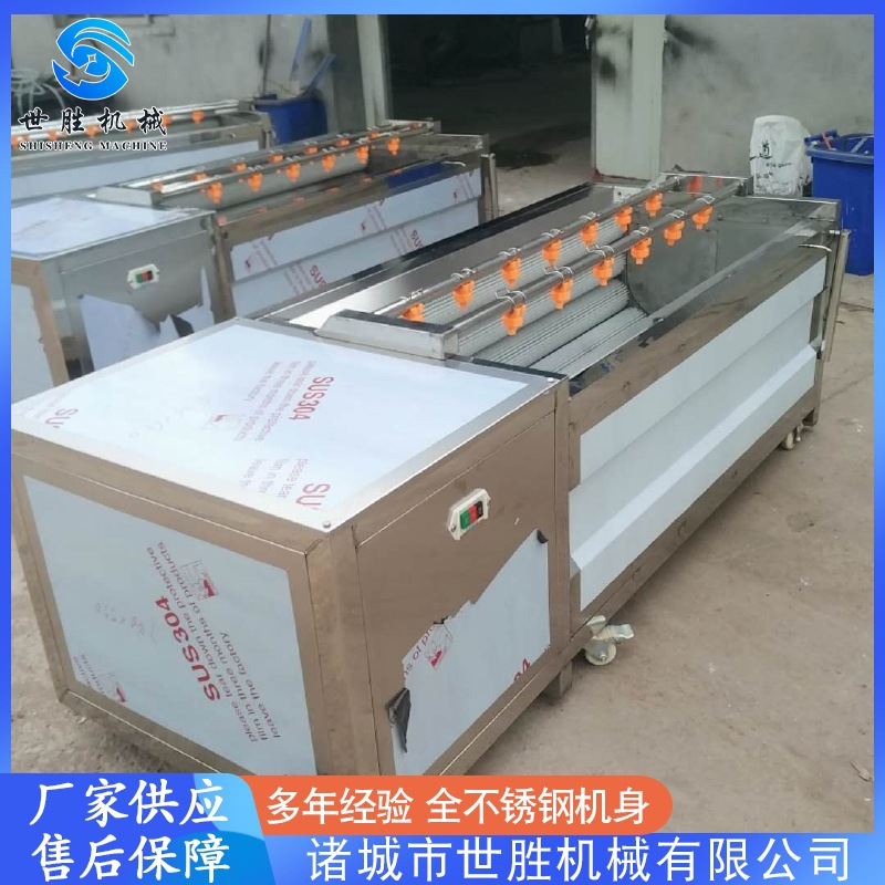 山薯去皮清洗机设备 全自动毛辊清洗机设备 海蛎子去泥清洗机设备