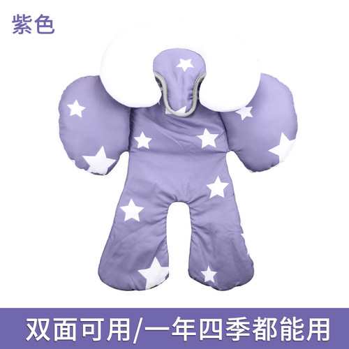 Children's car safety seat cushion, baby stroller cushion, baby full body support cushion, winter and summer universal one piece drop shipping