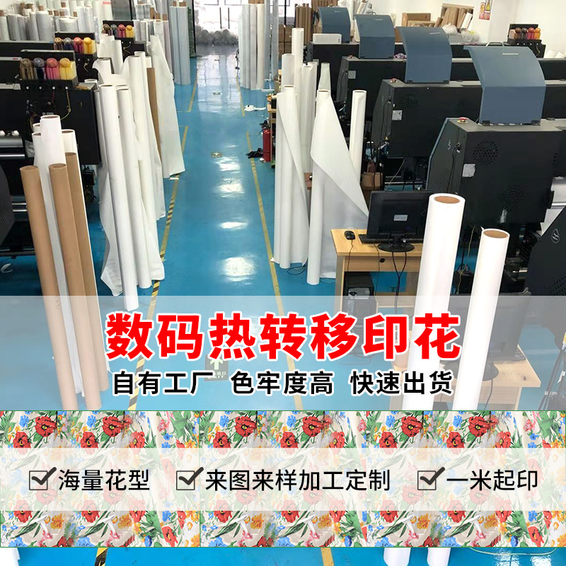 专业厂家数码印花加工 来图来样包工包料数码热转移印花