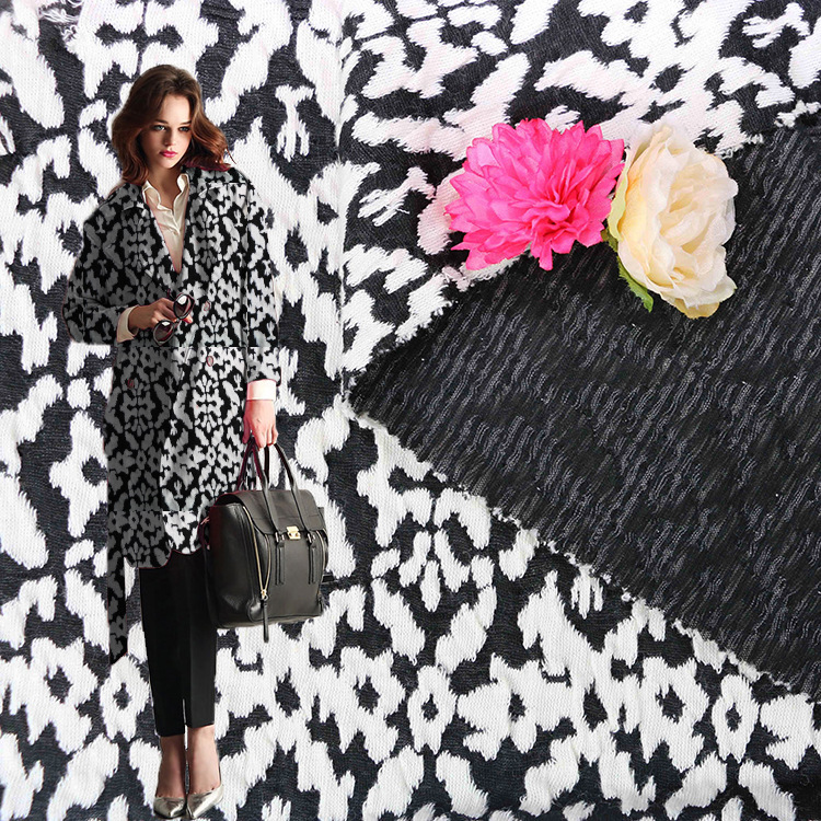 厂家直销 针织提花色织布 YH0273时尚女装家纺箱包鞋子面料