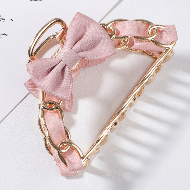 Corea del Sur nuevo Dongdaemun conejo de piel grande clip de pelo de felpa clip de pelo de la espalda de la cabeza horquilla de tiburón clip de horquilla femenina