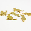 Golden metal epoxy resin, phone case, wholesale