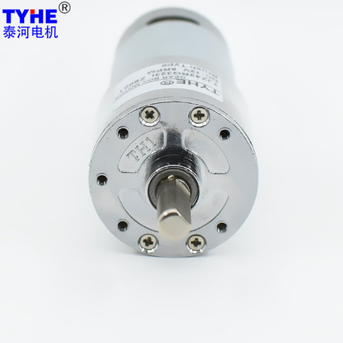 42GA555 Taihe 42mm DC Gear Motor, 12V/24V, for Window Operators—Features Adjustable Speed and Bidirectional Rotation