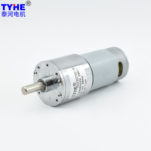 42GA555 Taihe 42mm DC Gear Motor, 12V/24V, for Window Operators—Features Adjustable Speed and Bidirectional Rotation