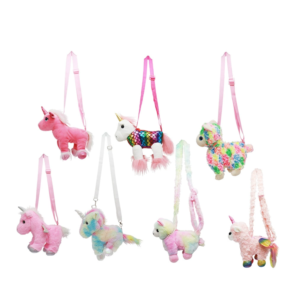 Девушка мини плюшевая игрушка сумка через плечо модная детская Стильная Милая портмоне модная сумка через плечо для маленьких девочек