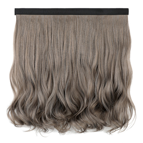 Removable hat wig for women with wavy long curly hair fashion realistic natural wig piece manufacturer wig cap