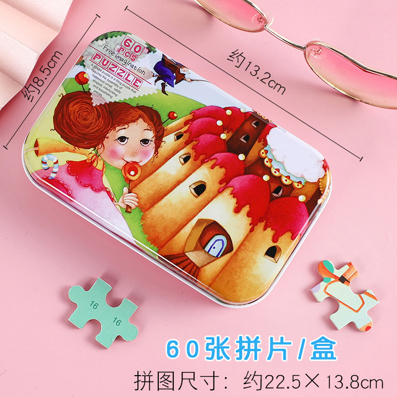 Lollipop Girl Tin Box 2 pcs