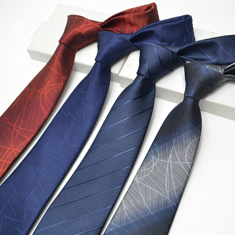 Formal Twill Polyester Tie For Men Professional British Style_voghion.com