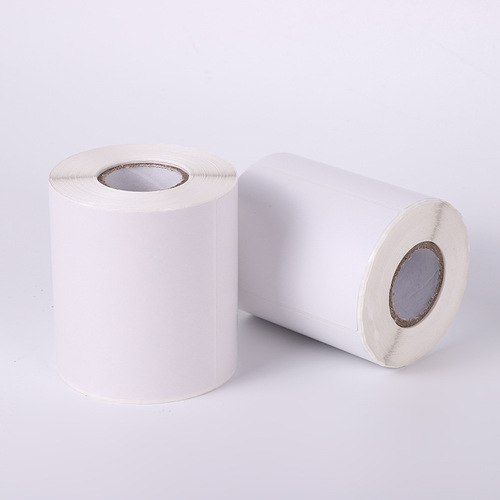 Self-adhesive labels printed on copperplate paper 100304050, small batch round debossed stickers, egg yolk cookie stickers