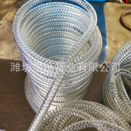 厂家PVC 6 8 10 13mm透明钢丝 增强 输油泵 液压 耐高压加厚软管