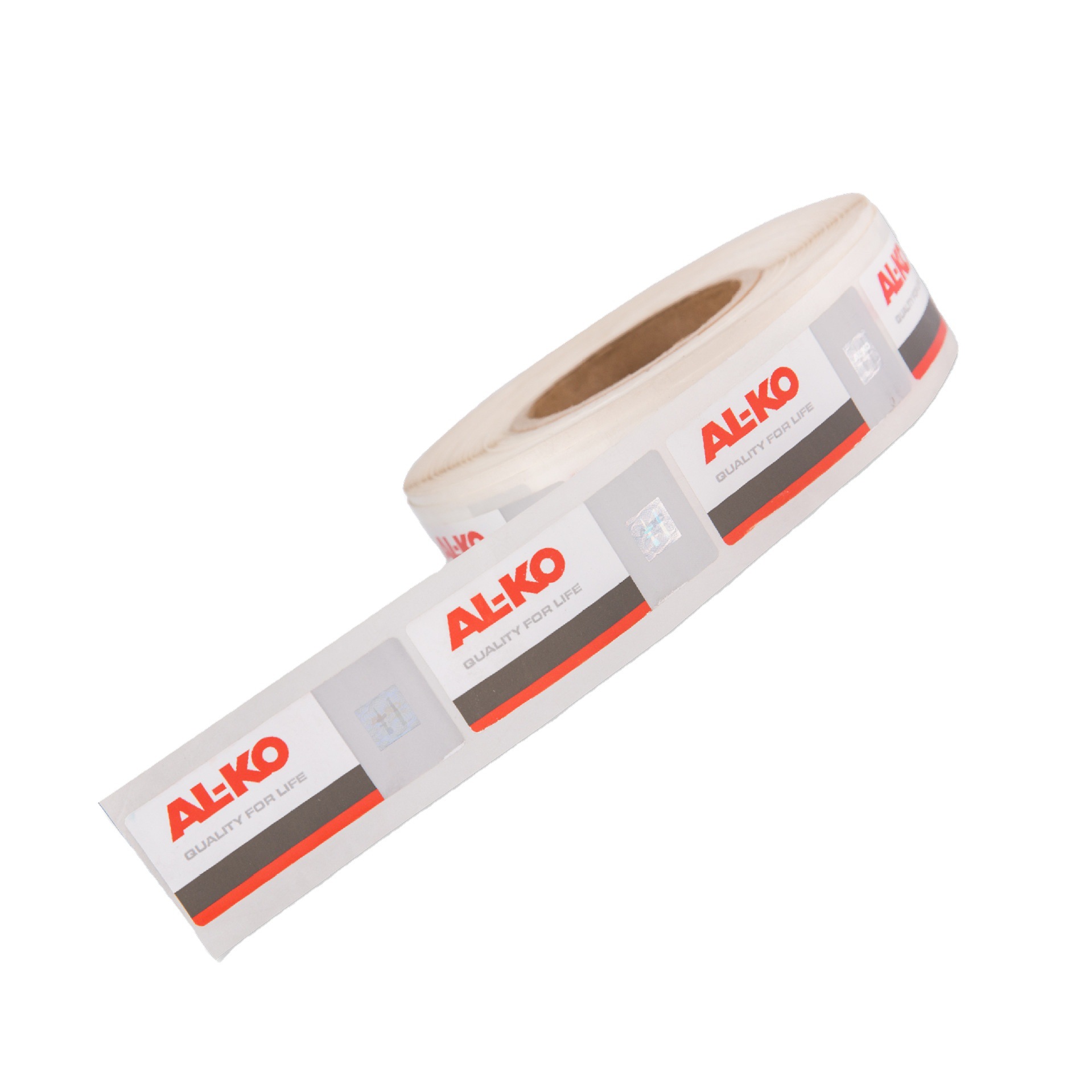 厂家供应 卷筒不干胶标签印刷彩色防伪日化合成标贴封口贴定 做