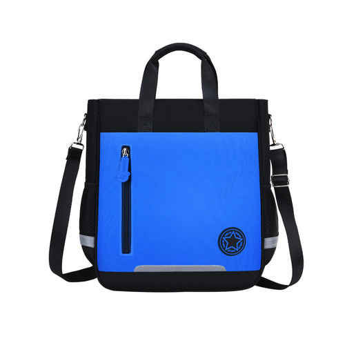 Sesame Baby's new tutoring bag for primary and secondary school students with printable logo training and tutoring class children's crossbody bag