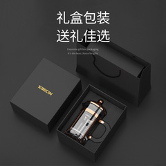 Seecin Rose Gold French Press, French Coffee & Tea Maker, Coffee Pot, Coffee Equipment, Hand-Brew Kettle, Gift-Set Box