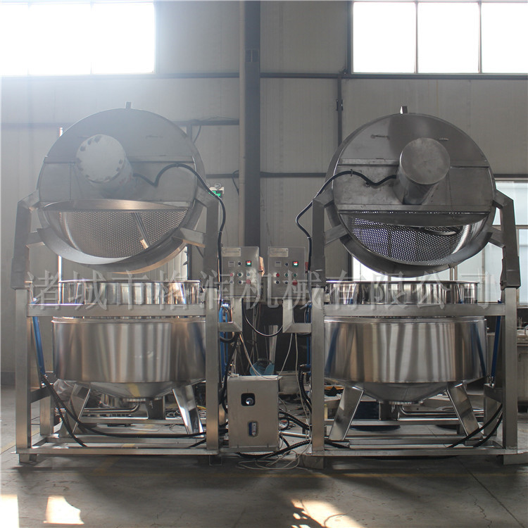 商用漂烫预煮锅 青菜萝卜漂烫设备 全自动翻锅滤水