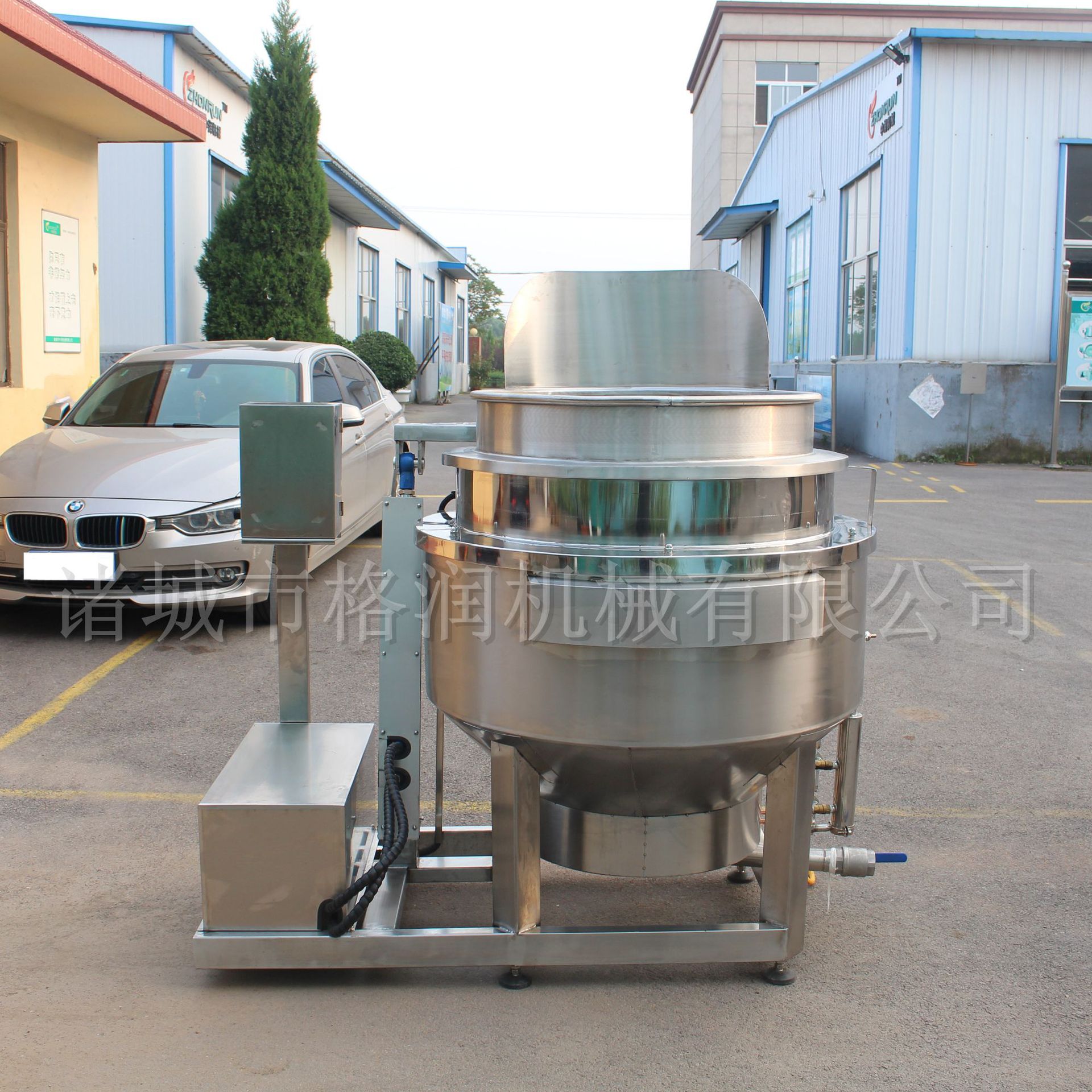 全自动焯水锅 大白菜漂烫焯水设备 快速翻锅滤水