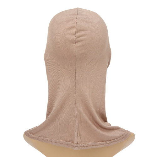 Modal high elasticity single color bottoming hat, multi-color optional simple mercerized cotton scarf