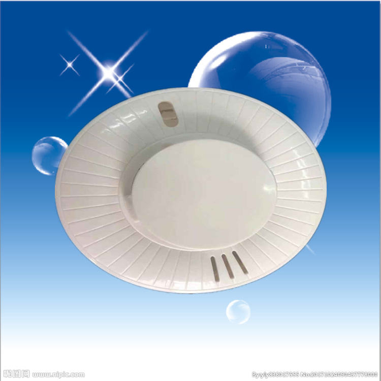 1207款有线/独立烟感 吸顶式烟雾报警器 烟雾探头感应器 塑胶外壳