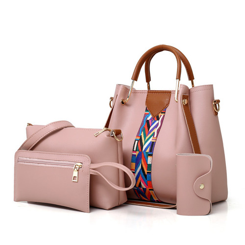 Women's bags  new European and American fashion four-piece set of mother-in-law bag portable shoulder crossbody bag bucket bag manufacturer wholesale