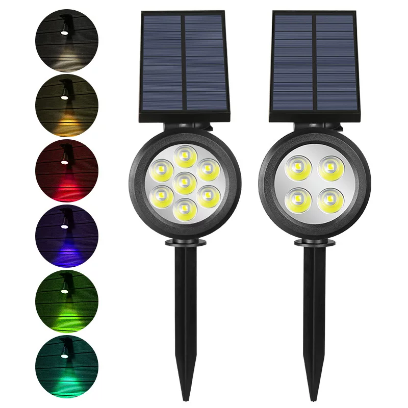 LED огни для поездок по саду на солнечной энергии, для беседки