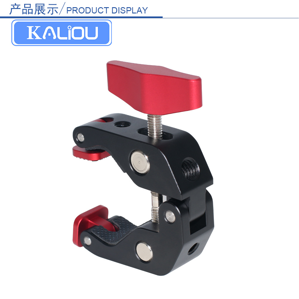 Cámara SLR brazo mágico abrazadera de cangrejo soporte de maní zapato caliente cabeza de bola soporte zapato frío Chuck