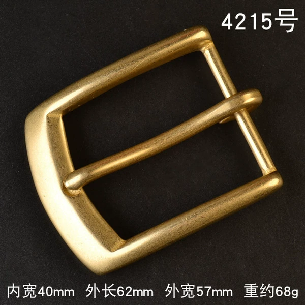 No. 4215-brass word buckle-40mm
