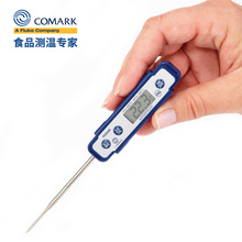 COMARK歌玛PDQ400探针式食品温度计 防水抗菌家用型口袋式测温计