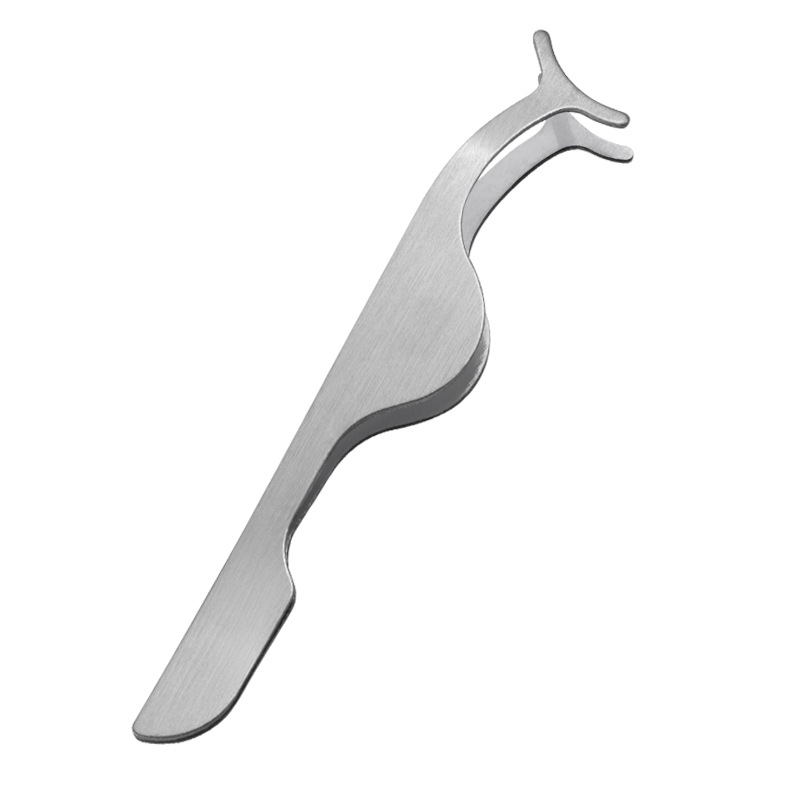 Fabricante al por mayor pinzas de pestañas falsas acero inoxidable clip de pestañas conjunto auxiliar profesional clip hipocampo herramienta