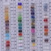 Accessory, crystal, beads, wheel, 4mm, wholesale