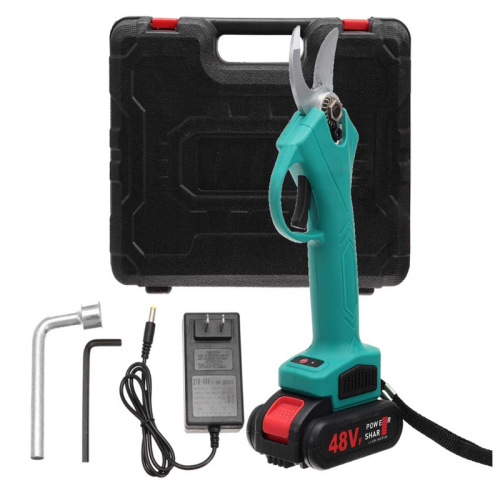 Lithium electric scissors wholesale garden scissors electric cordless pruning shears garden thick branch shears lithium battery labor-saving pruning shears
